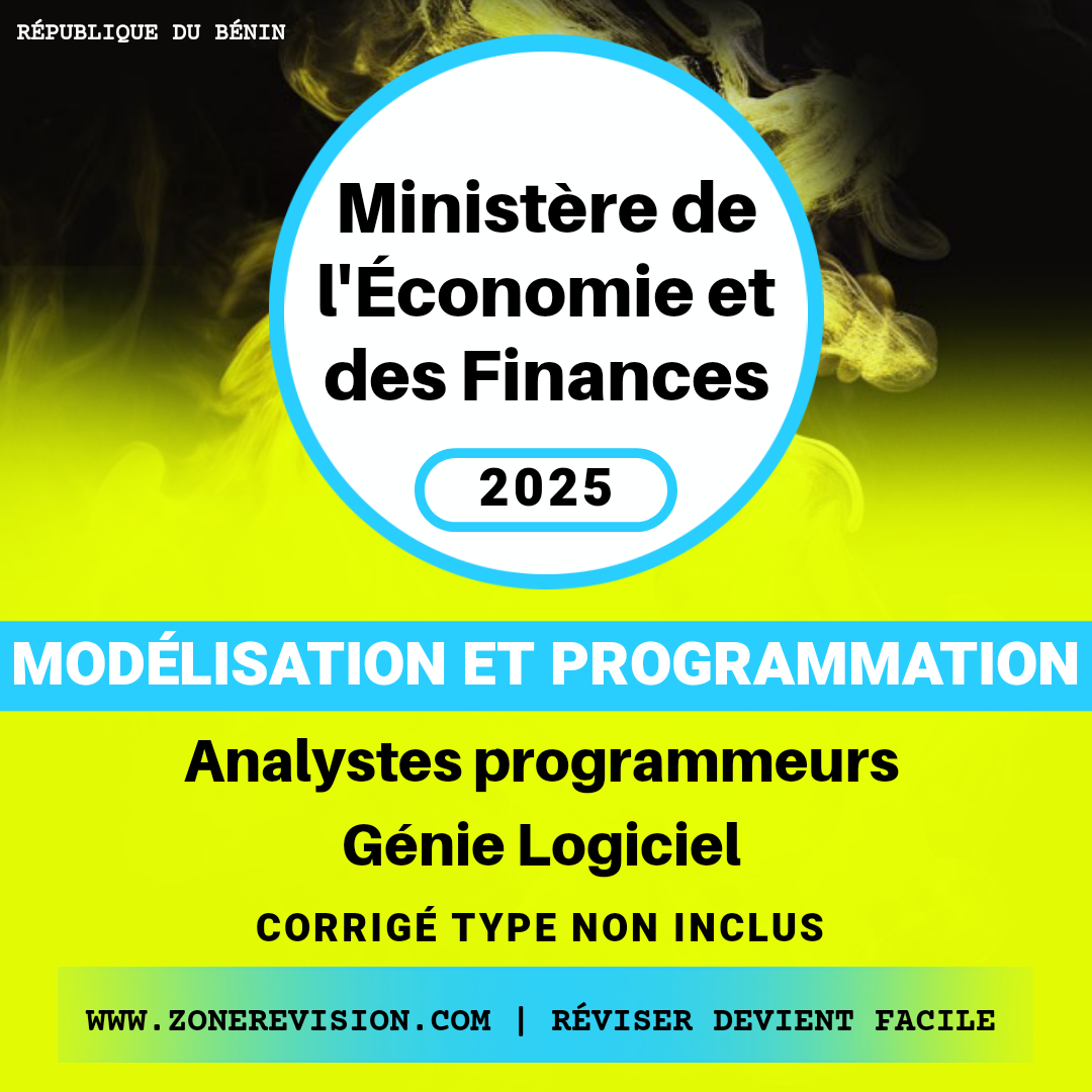 Aperçu de (Étude de cas) Modélisation et programmation • Génie logiciel • Analyste programmeur