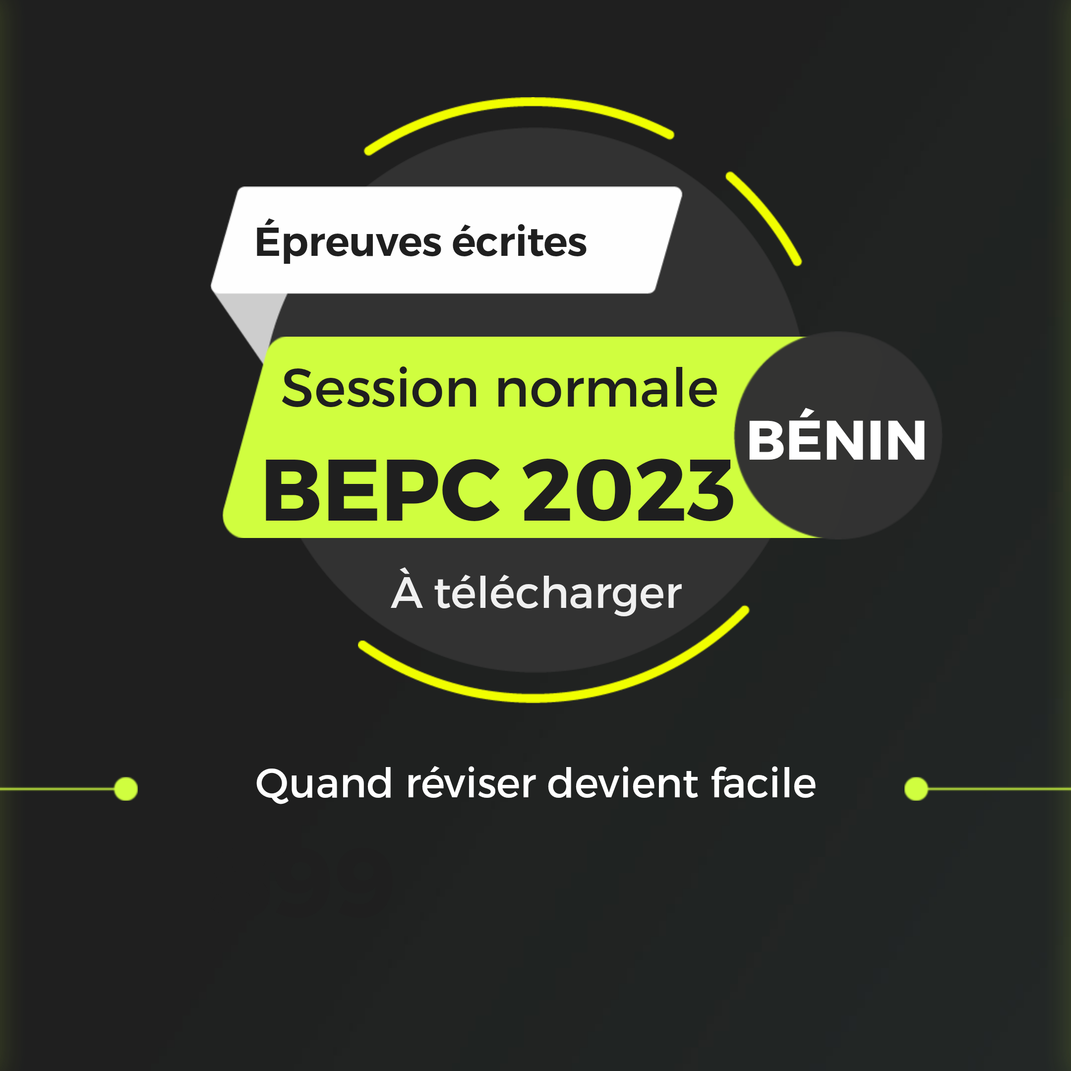 Aperçu de BEPC 2023 SESSION NORMALE