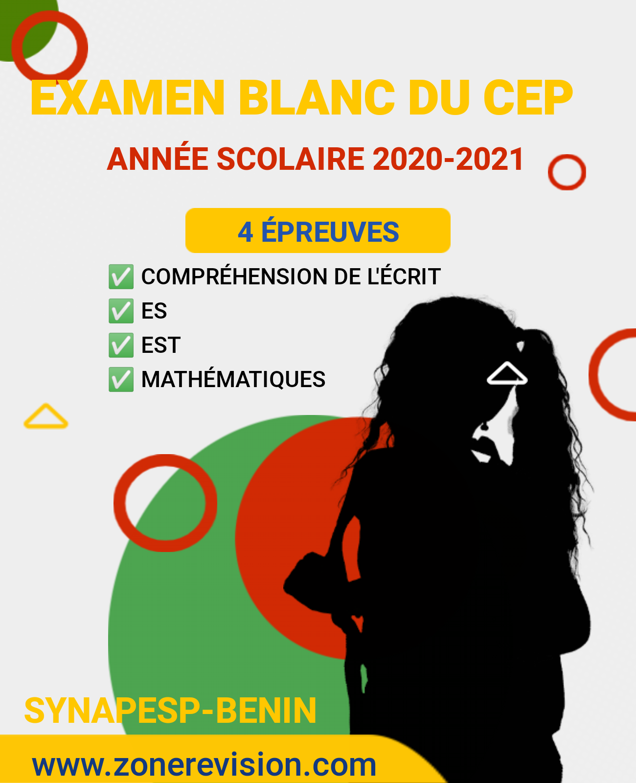 Aperçu de EXAMEN BLANC DU CEP ORGANISÉ PAR LE SYNAPESP-BENIN