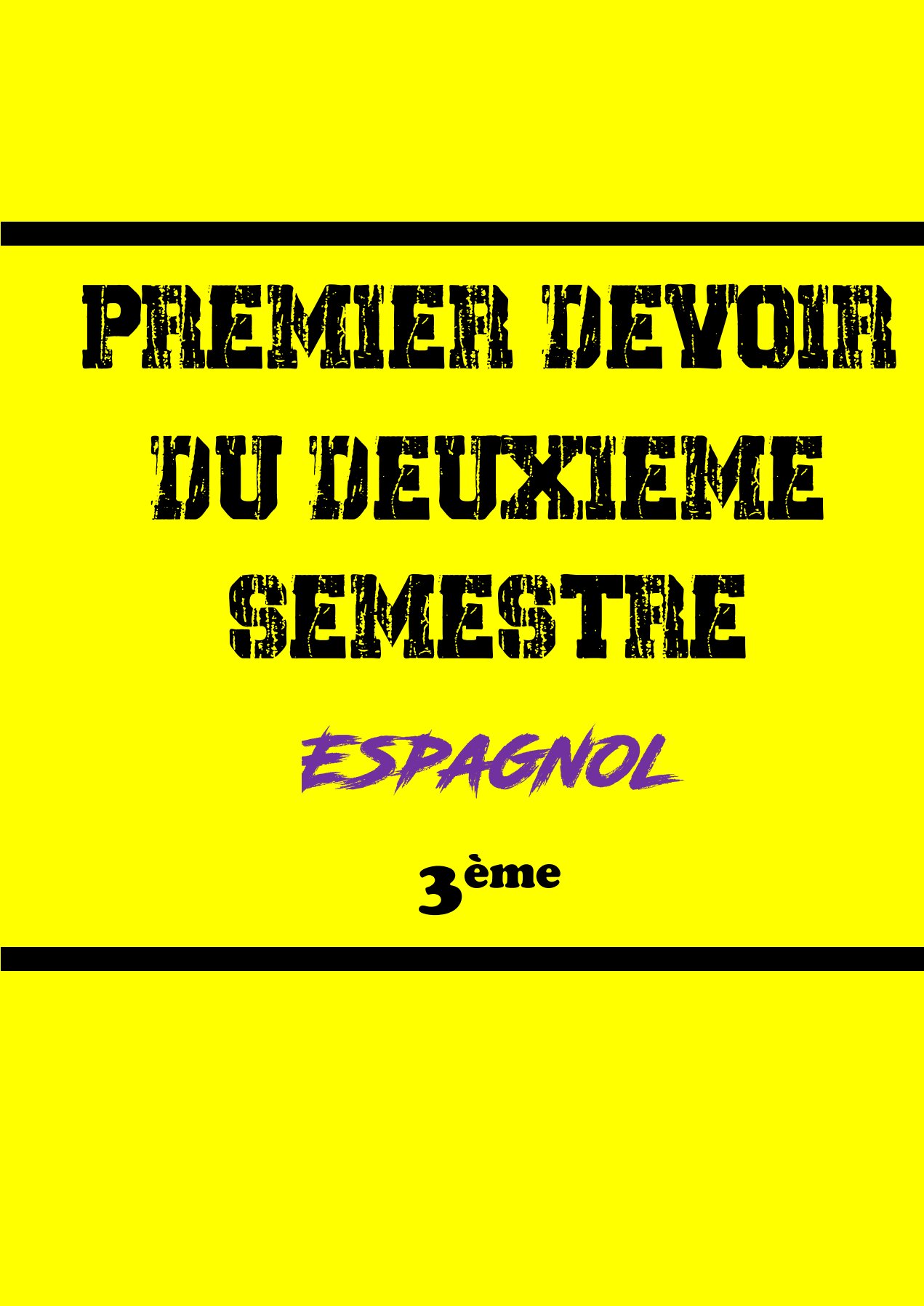 Aperçu de 1ER DEVOIR DU DEUXIÈME SEMESTRE
