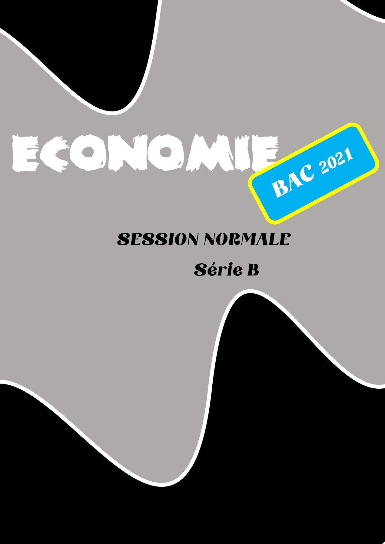Aperçu de BAC 2021 ÉCONOMIE SÉRIE B SESSION NORMALE