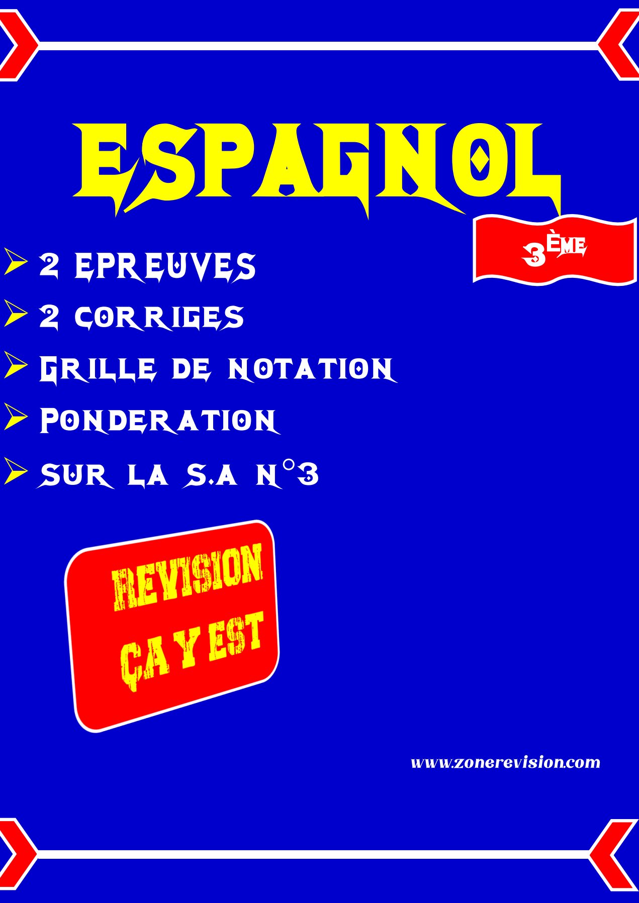 Aperçu de Esᴘᴀɢɴᴏʟ : 2 sᴜᴊᴇᴛs & 2 ᴄᴏʀʀɪɢᴇ́s S.A N°3