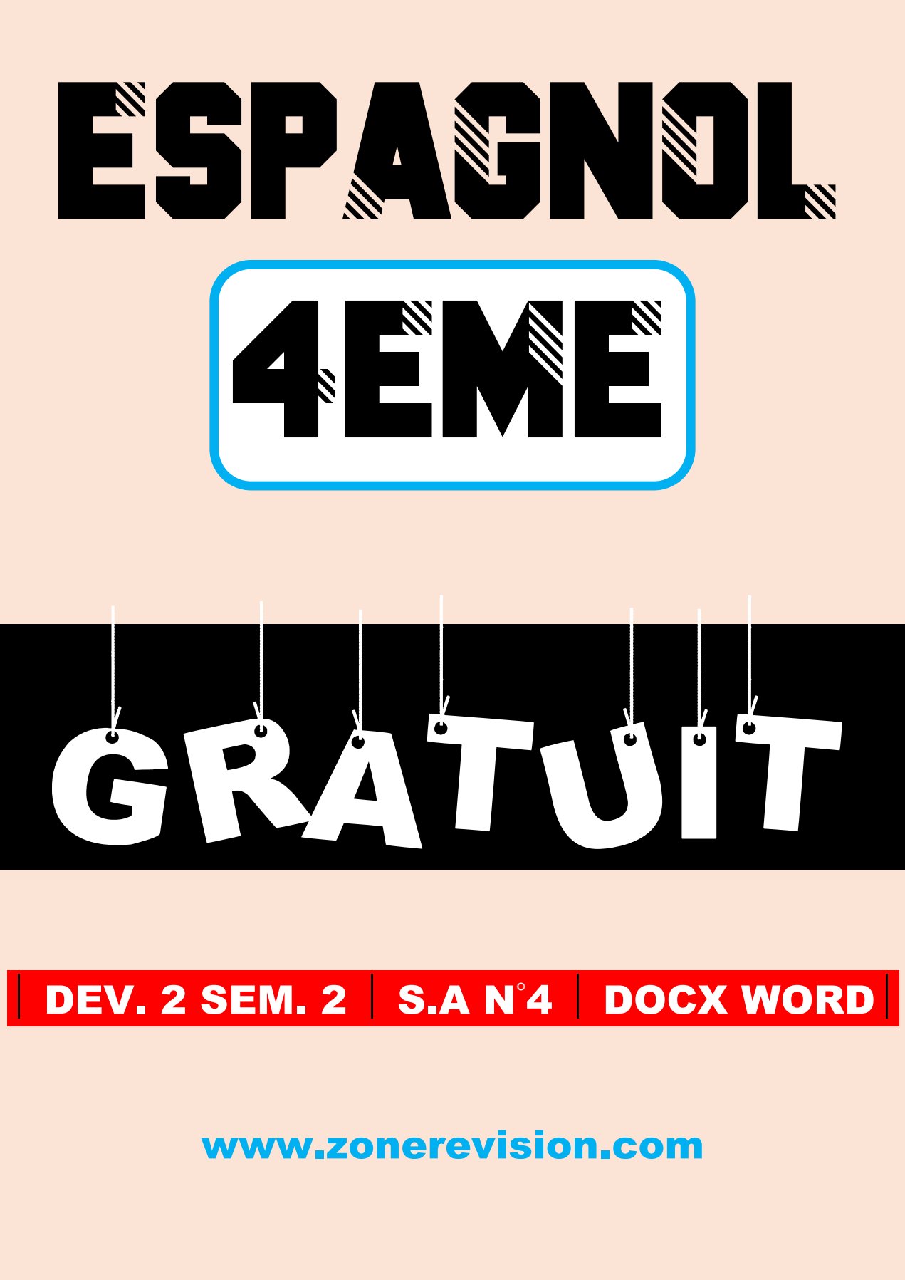 Aperçu de ᴅᴇᴜxɪᴇ̀ᴍᴇ ᴅᴇᴠᴏɪʀ ᴅᴜ ᴅᴇᴜxɪᴇ̀ᴍᴇ sᴇᴍᴇsᴛʀᴇ | ᴇsᴘᴀɢɴᴏʟ 4ᴇ̀ᴍᴇ | S.A N°4 | Tᴇxᴛᴏ: Lᴏs ᴊᴜɢᴜᴇᴛᴇs ᴅᴇʟ ᴅᴇsᴠᴀ́ɴ
