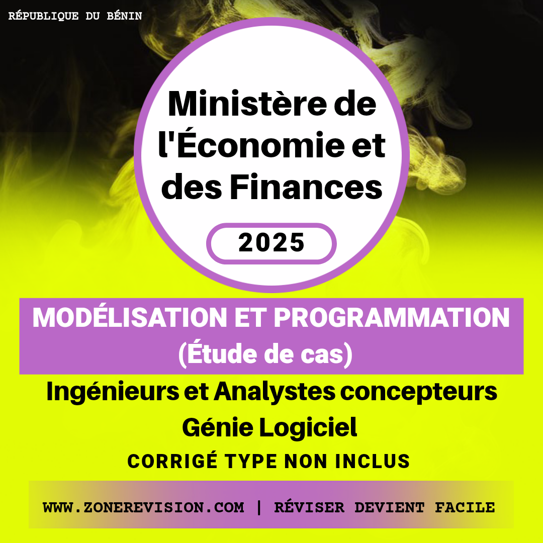 Aperçu de (Étude de cas) Modélisation et programmation • Ingénieurs et Analystes concepteurs • Génie Logiciel